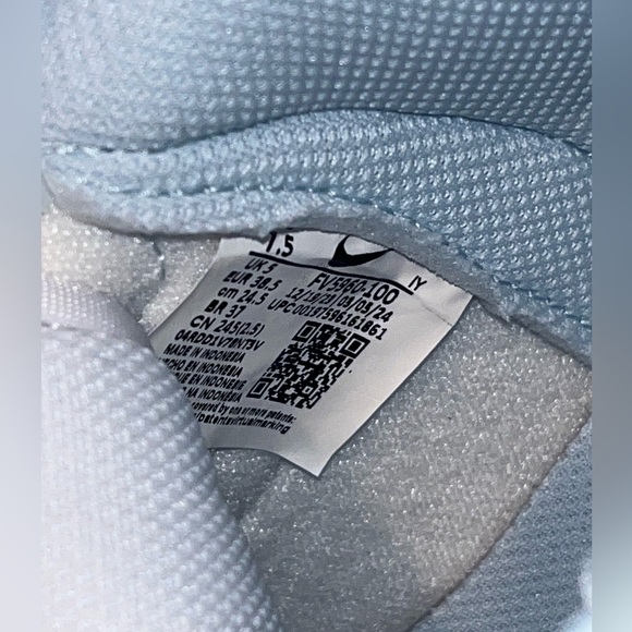 NEW ‘Glacier Blue’ Nike Dunk High Next Nature SIZE 7.5 - Picture 4 of 10